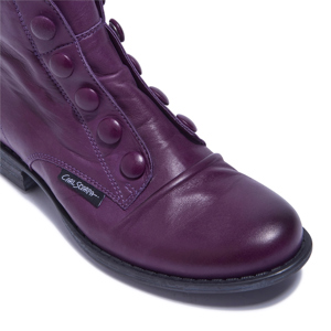 Carl Scarpa Ester Purple Leather Ankle Boots